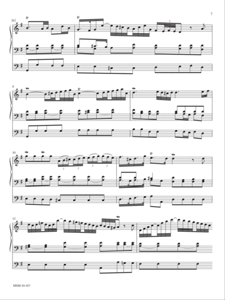 10 Transcriptions & Arrangements for Organ, Volume 2 Organ scores gallery preview page 5