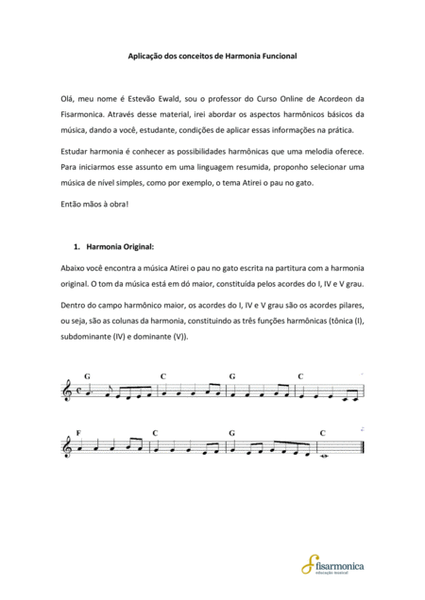 Harmonia Funcional Prático - PDF