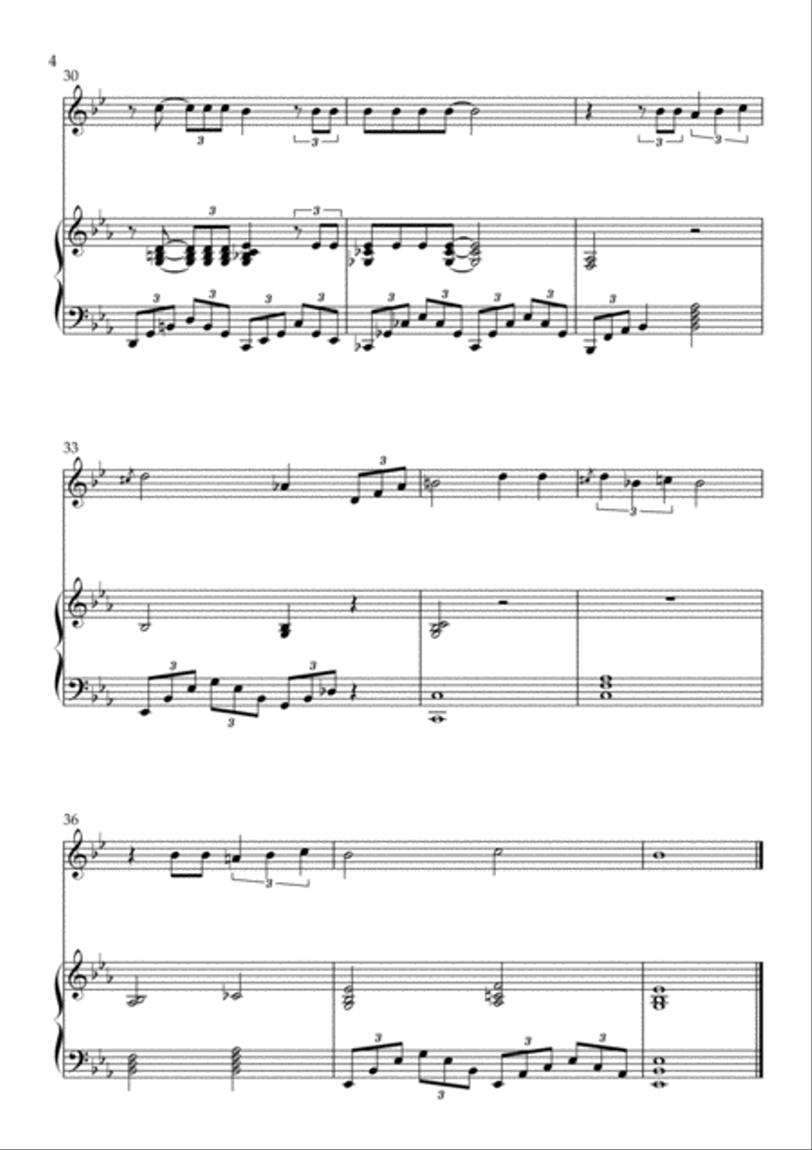 What A Wonderful World What A Wonderful World Horn scores gallery preview page 4