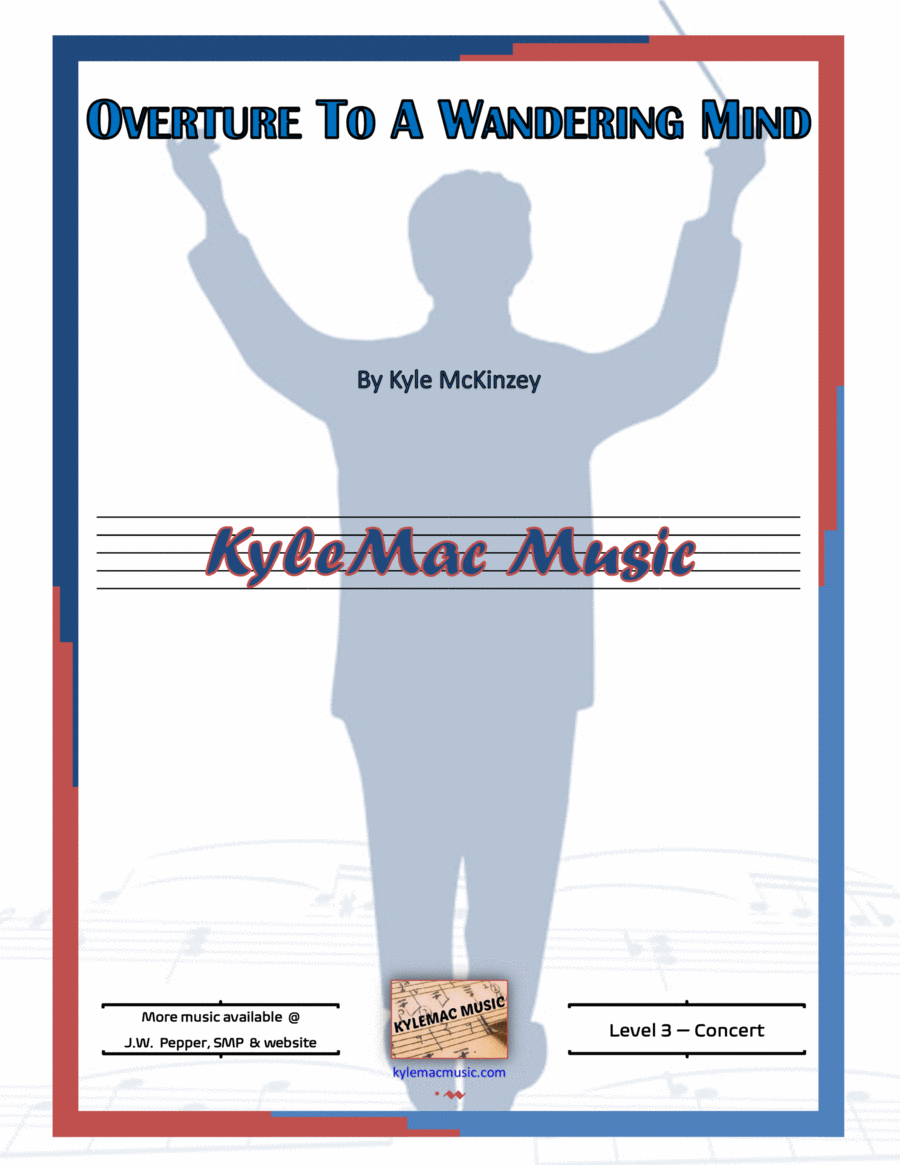 OVERTURE TO A WANDERING MIND Concert Band scores gallery preview page 1