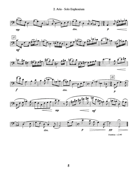 Sonata for Solo Euphonium