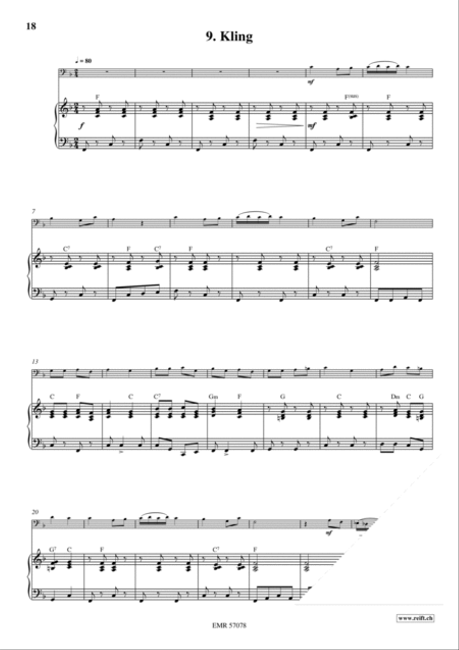 18 Christmas Songs Organ scores gallery preview page 12