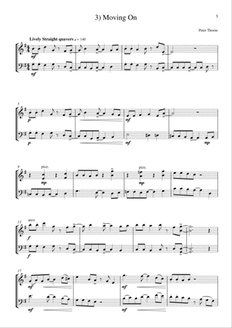 Roller Coaster String Duet scores gallery preview page 5