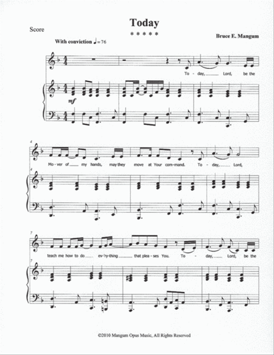 Today Today Voice scores gallery preview page 1