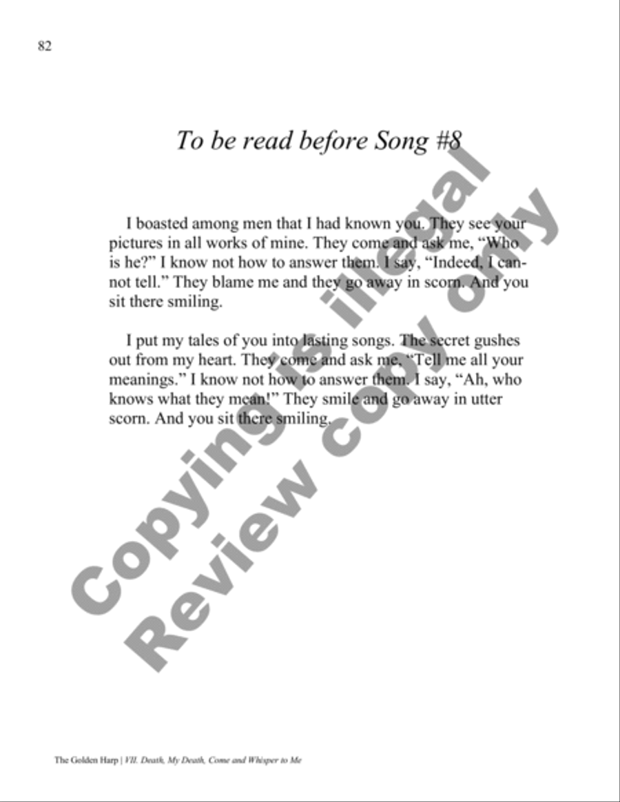 The Golden Harp 4-Part scores gallery preview page 43