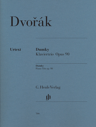 Book cover for Dumky Piano Trio Op. 90