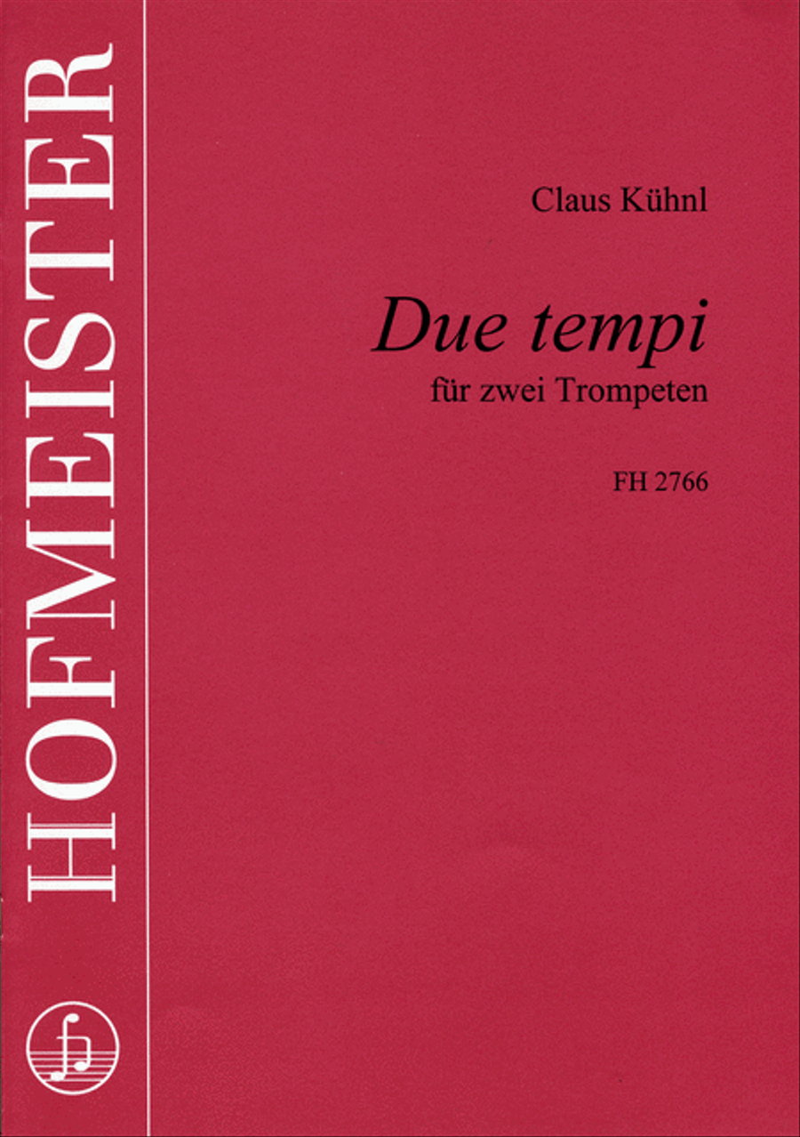 Due Tempi Due Tempi Trumpet scores gallery preview page 1
