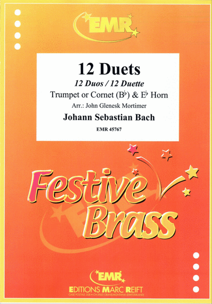 12 Duets Cornet scores gallery preview page 1