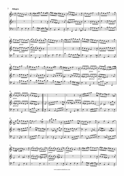 Telemann – Trio Sonata Polonaise TWV 42:a 5