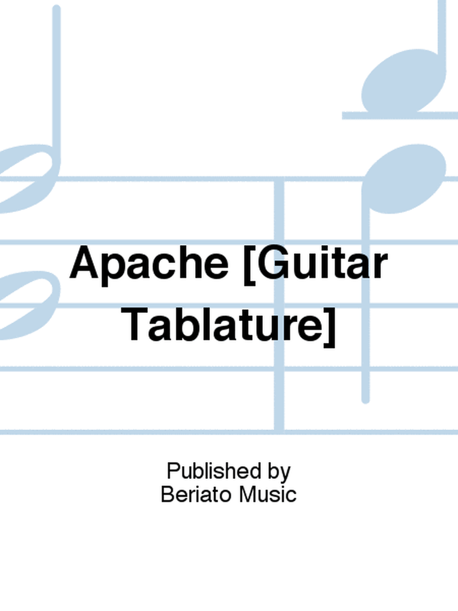 Apache [Guitar Tablature]