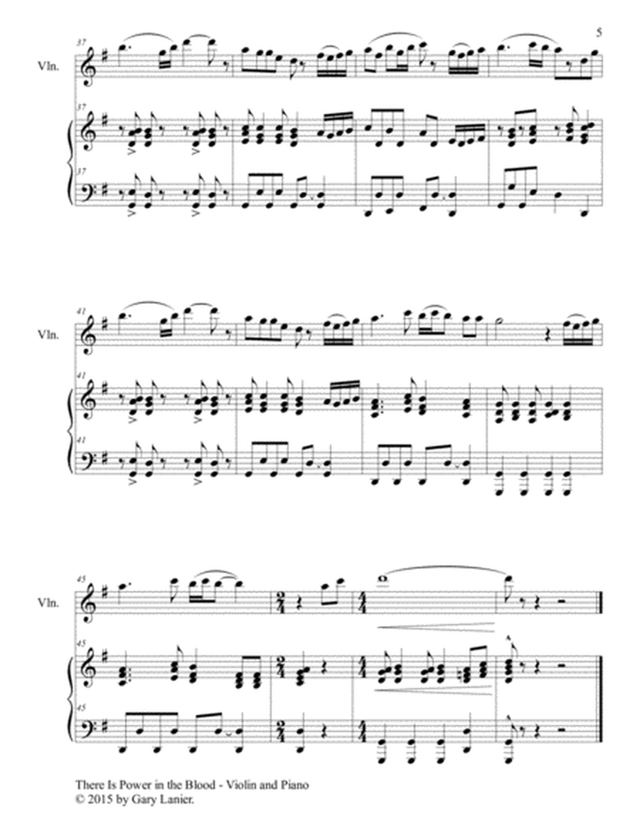 THE BLOOD OF JESUS (3 arrangements for Violin and Piano with Score/Parts) image number null