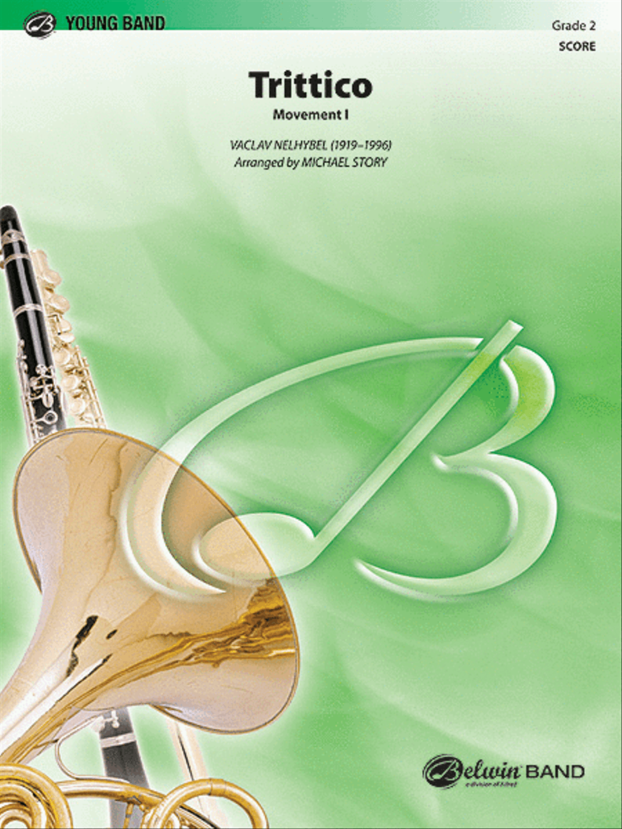 Trittico Concert Band scores gallery preview page 1