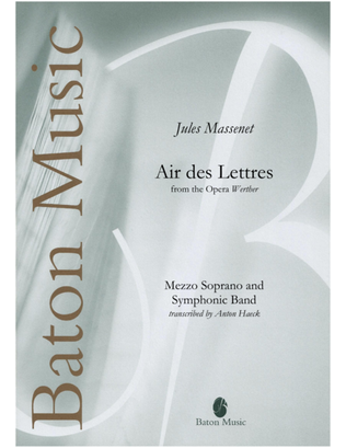 Book cover for Air des Lettres