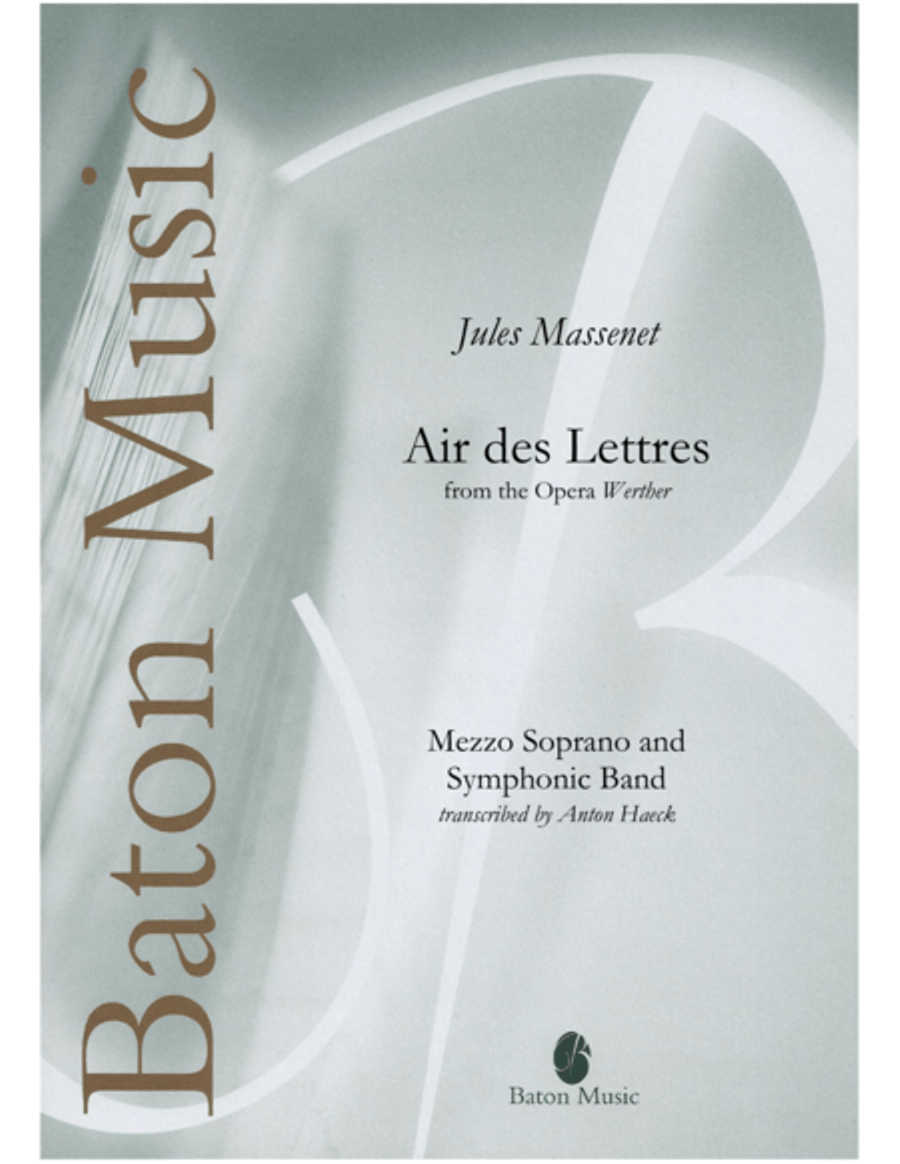 Book cover for Air des Lettres