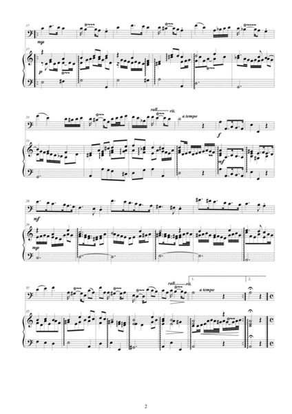 Vivaldi - Cello Sonata No.3 in A minor Op.14 RV 43 for Cello and Cembalo (or Piano) image number null