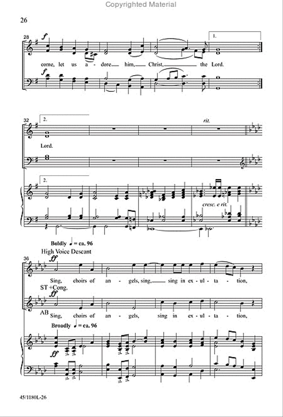 All Together Now All Together Now 4-Part scores gallery preview page 15