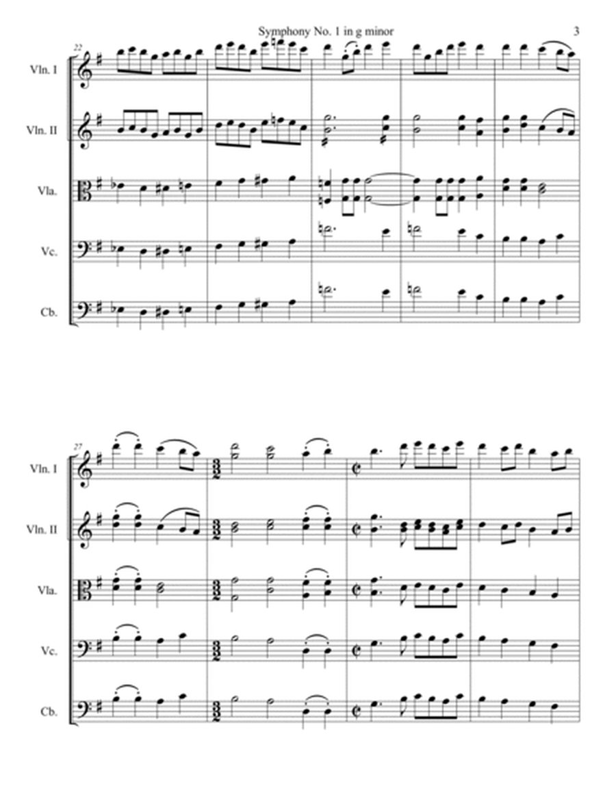 Symphony No. 1 in g minor, Movement 4 (Arranged for String Orchestra)