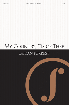 Book cover for My Country, 'Tis of Thee (SATB)