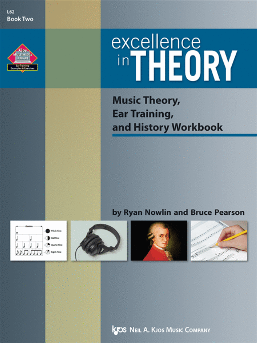 Excellence in Theory Music Theory, Ear Training, and History Workbook(Book Two) Concert Band Methods scores gallery preview page 1