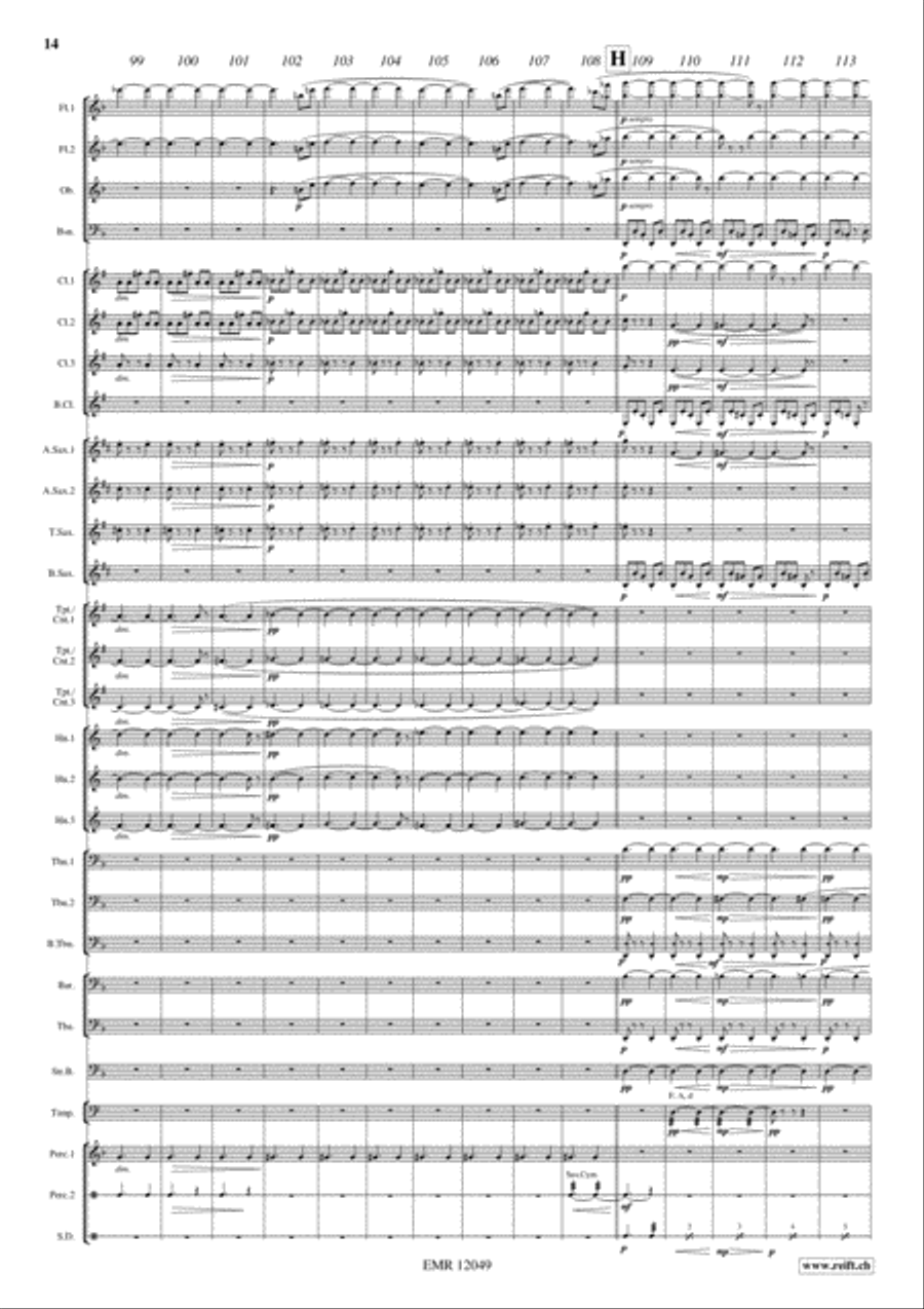 Rambo Concert Band scores gallery preview page 15