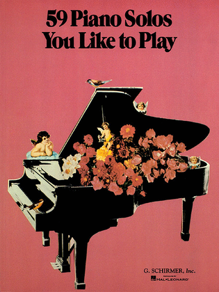 Book cover for 59 Piano Solos You Like to Play