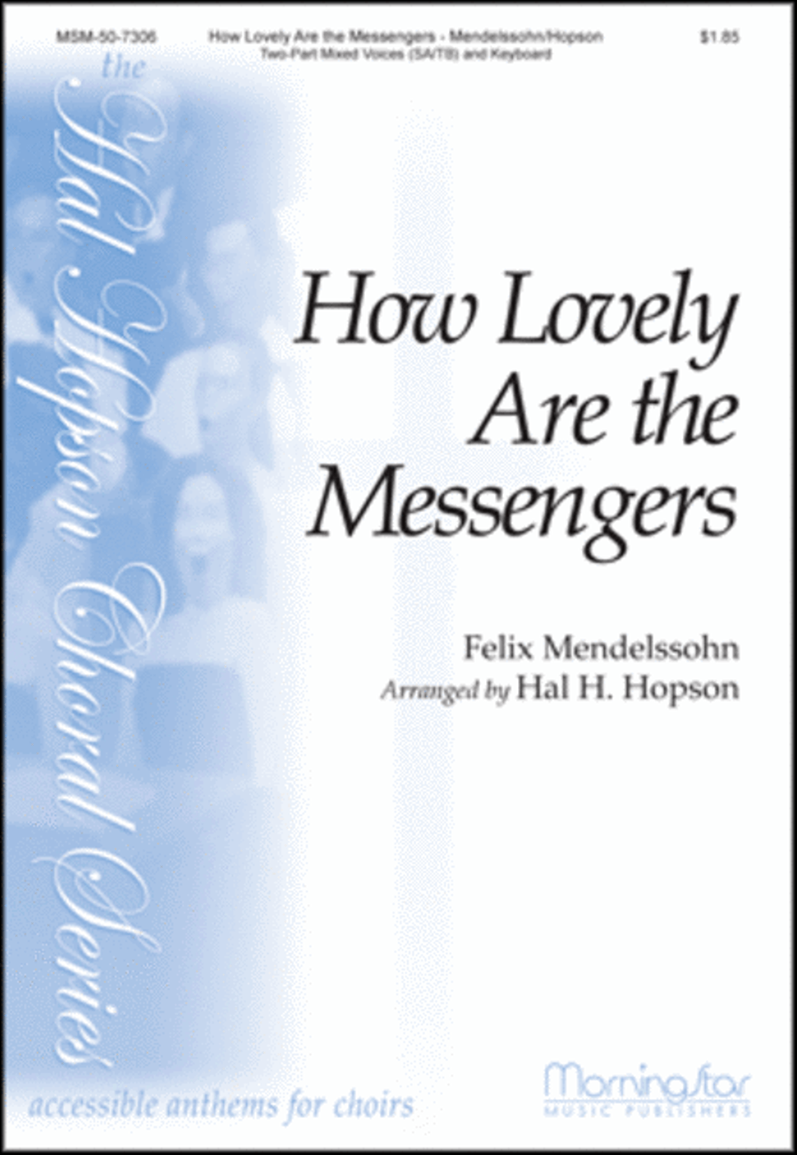 How Lovely Are the Messengers 2-Part scores gallery preview page 1