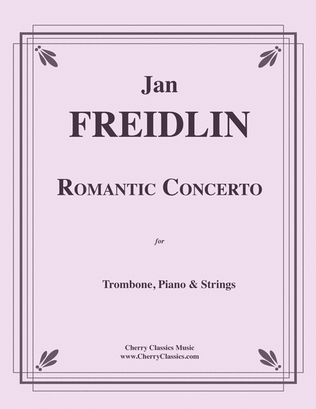 Book cover for Romantic Concerto for Trombone and Orchestra