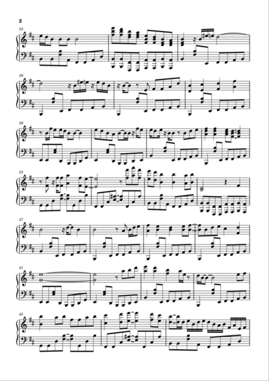 The Thrill Is Gone The Thrill Is Gone Piano Solo scores gallery preview page 2