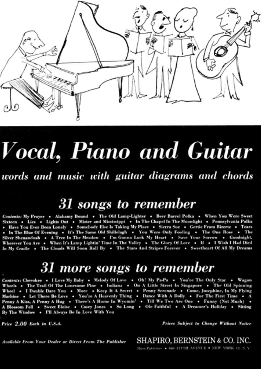 Put On An Old Pair of Shoes Voice scores gallery preview page 4