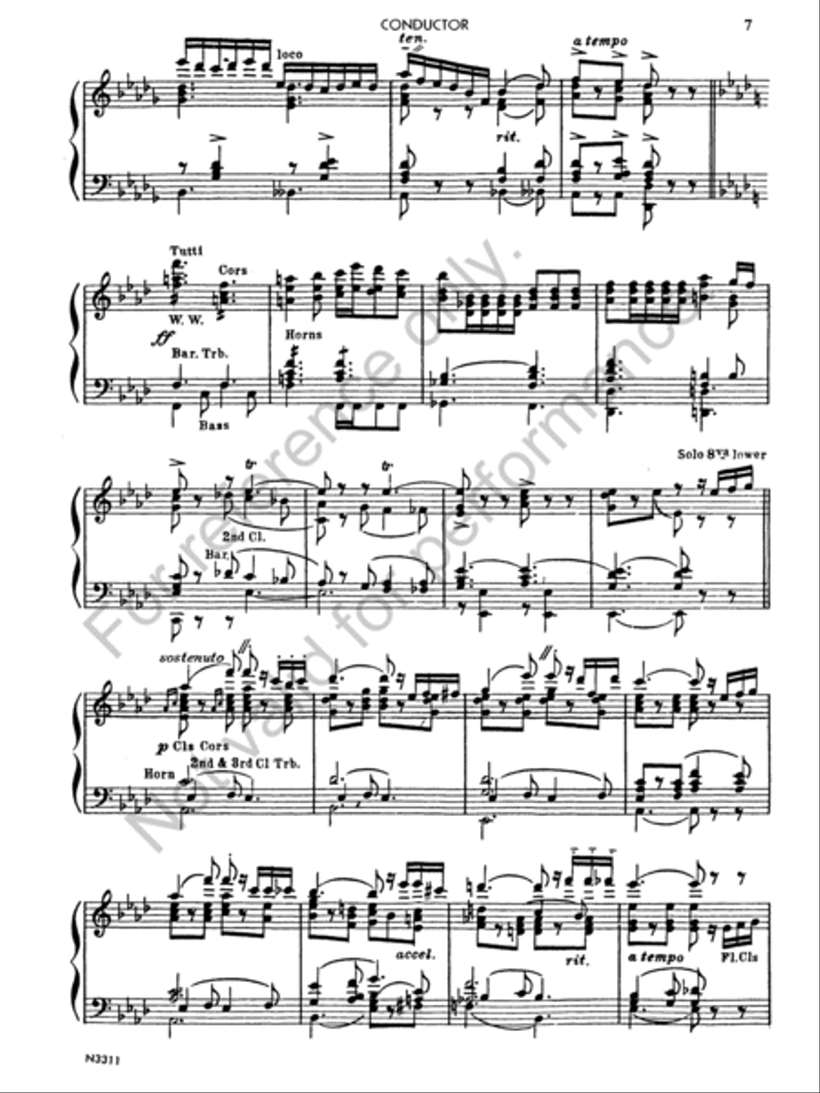 Atlantic Zephyrs Atlantic Zephyrs Concert Band scores gallery preview page 8