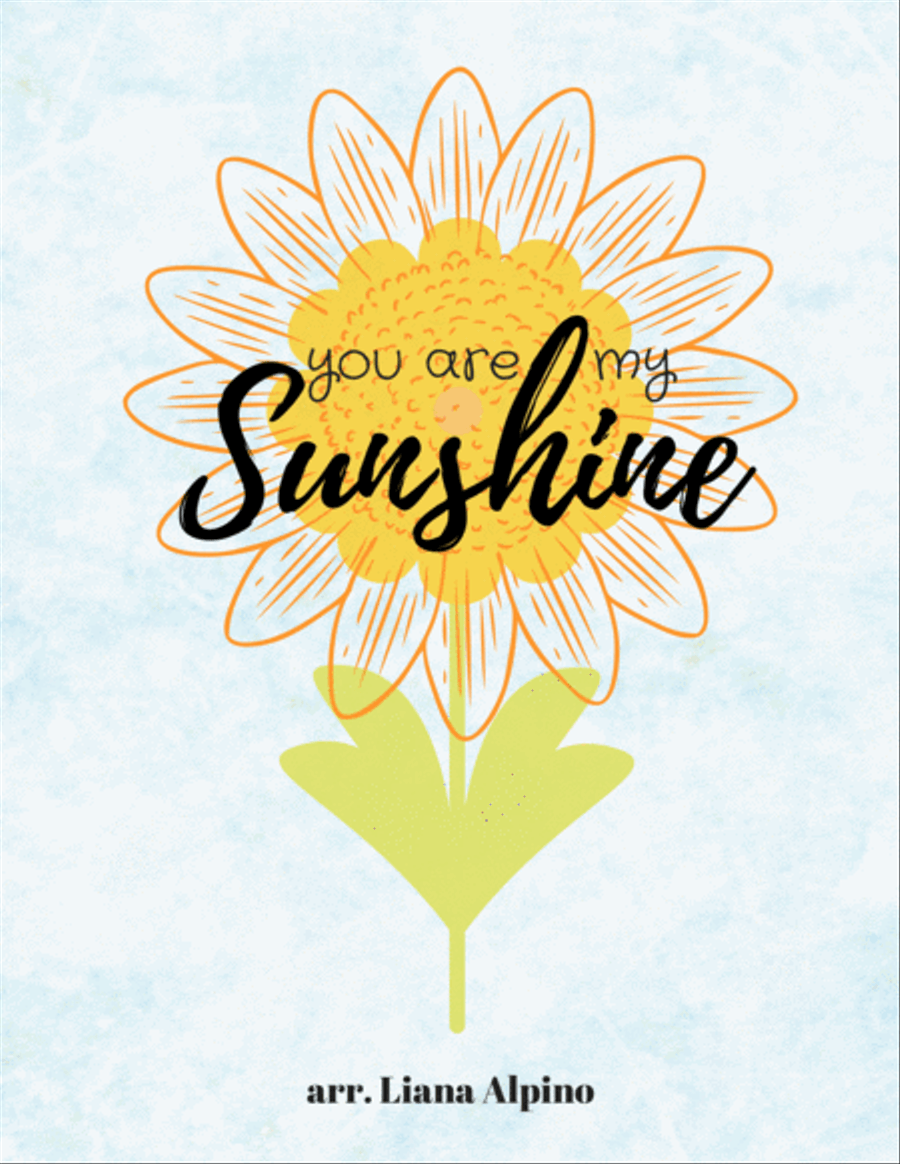 You Are My Sunshine You Are My Sunshine Harp scores gallery preview page 1
