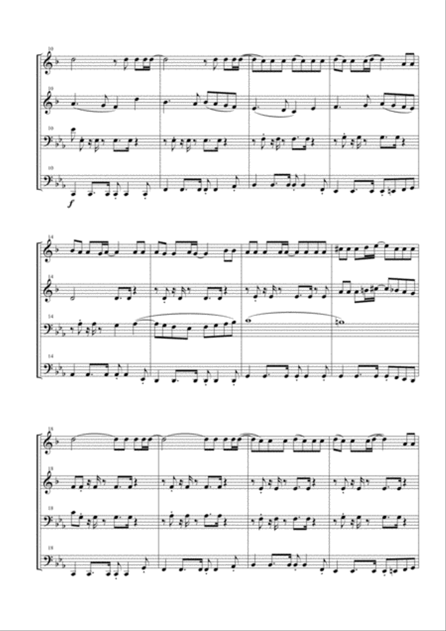 I Will Survive Brass Ensemble scores gallery preview page 2