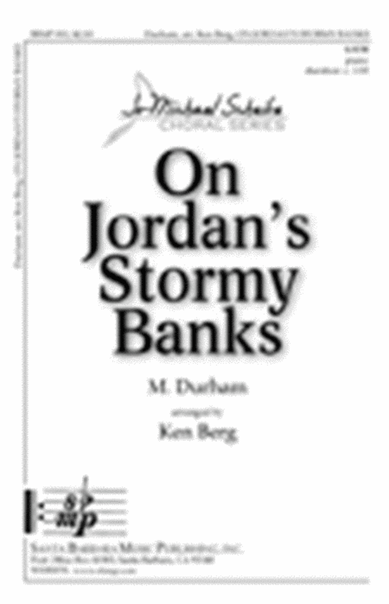On Jordan's Stormy Banks - SATB Octavo image number null