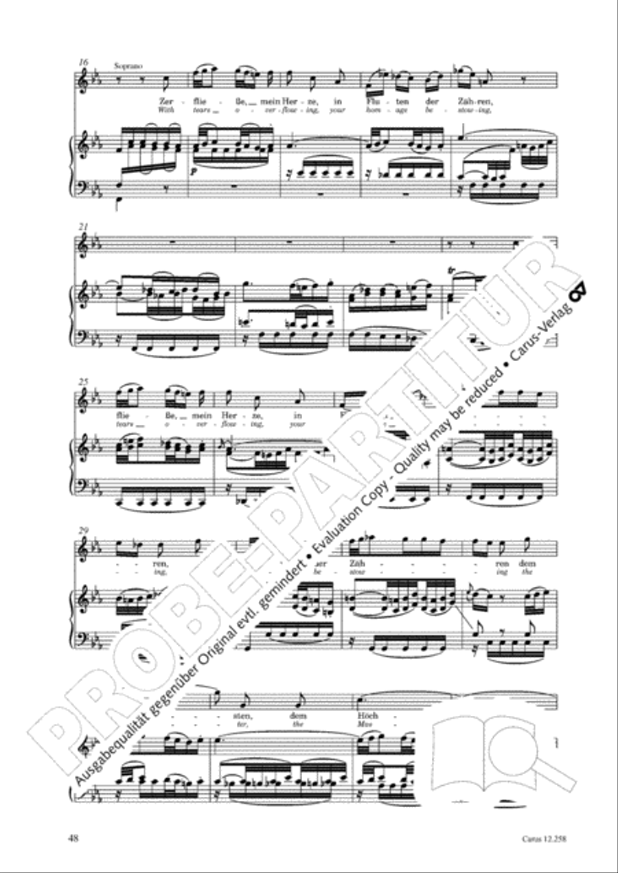Johann Sebastian Bachs Johannes-Passion fur Kinder und Jugendliche STB scores gallery preview page 49