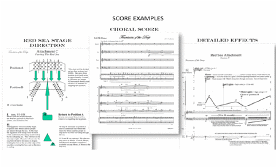Fountains of the Deep (SATB, Piano, Horns, Timpani, Perc) 4-Part scores gallery preview page 3