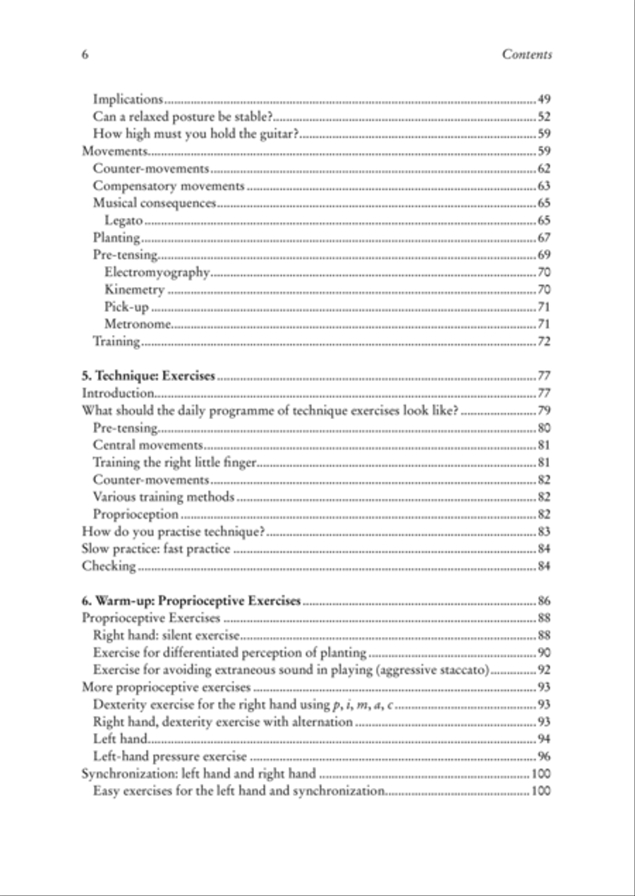 Modern Guitar Technique. Integrative Movement Theory for Guitarists School and Community scores gallery preview page 5