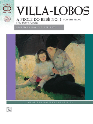Book cover for Villa-Lobos -- A prole do bebe, no. 1