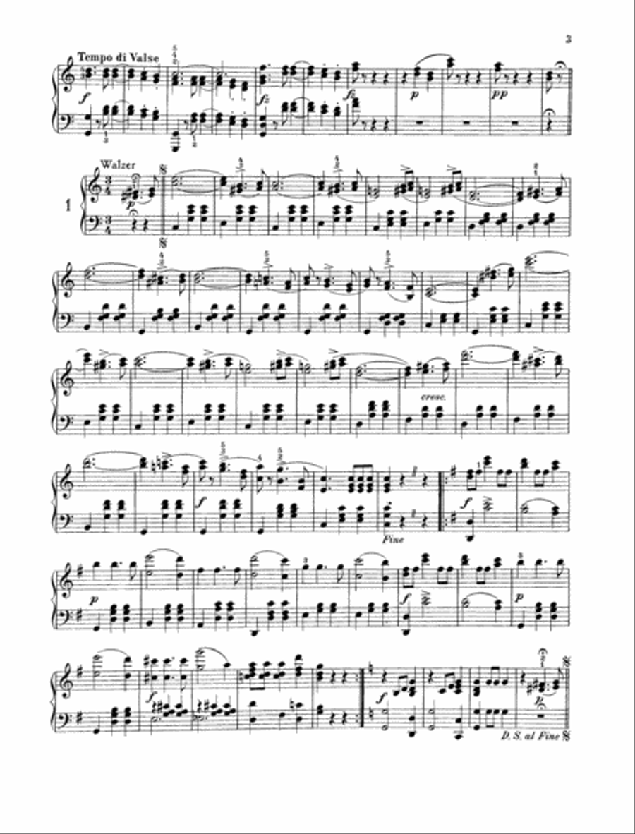 Wiener Blut, Op. 354 Piano Solo scores gallery preview page 2