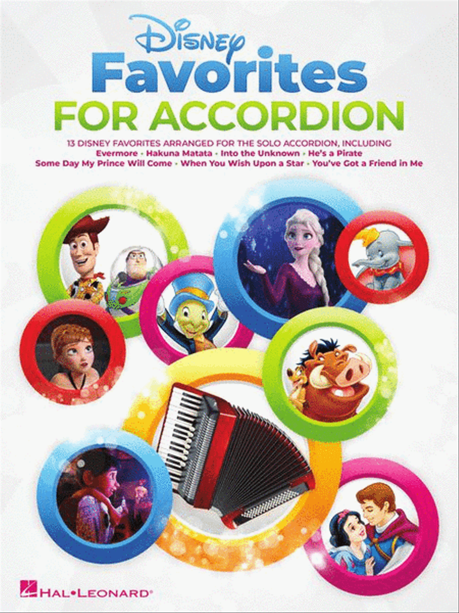 Disney Favorites for Accordion Accordion scores gallery preview page 3