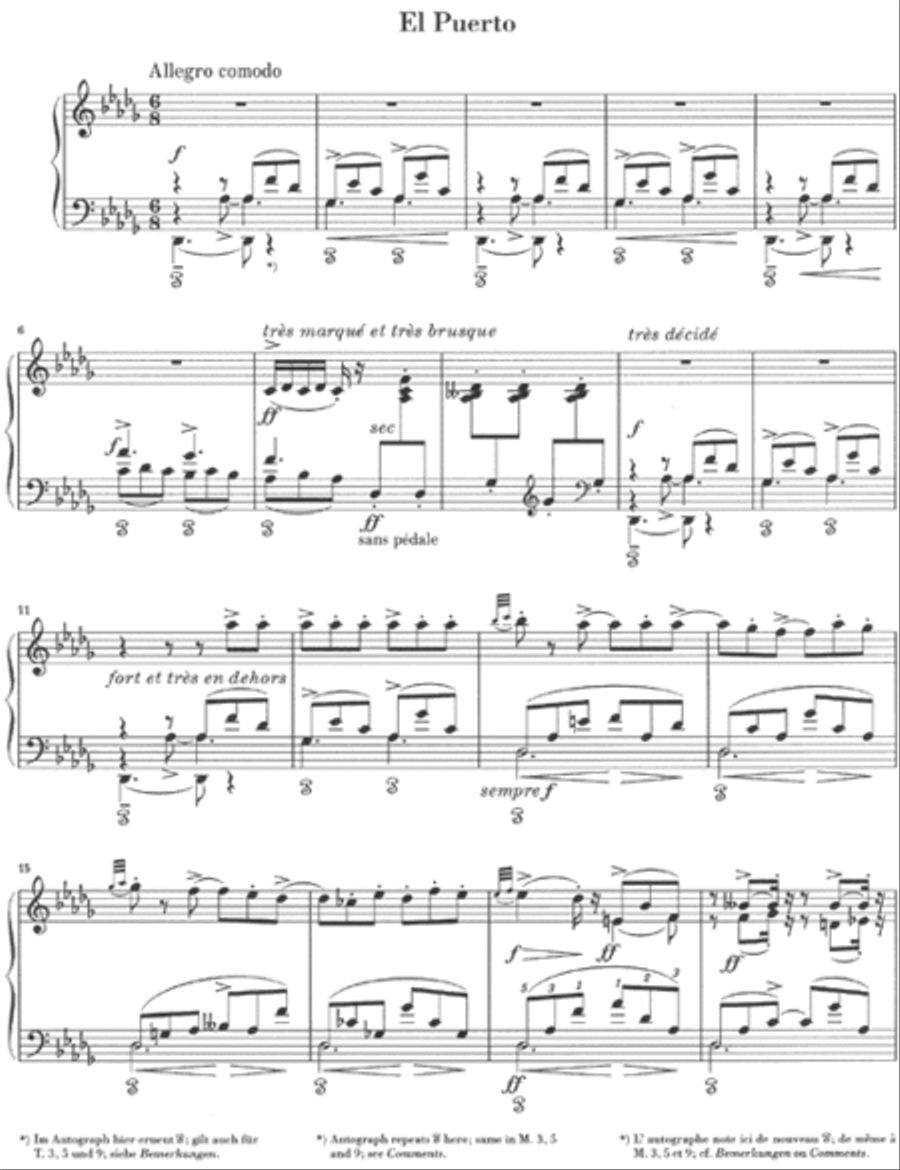Iberia – First Book Piano Solo scores gallery preview page 3