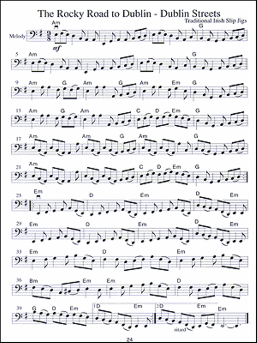 Celtic Fiddle Tunes for Solo and Ensemble - Cello, Bass Double Bass scores gallery preview page 3