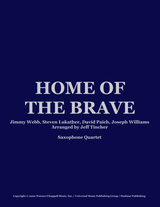 Home Of The Brave