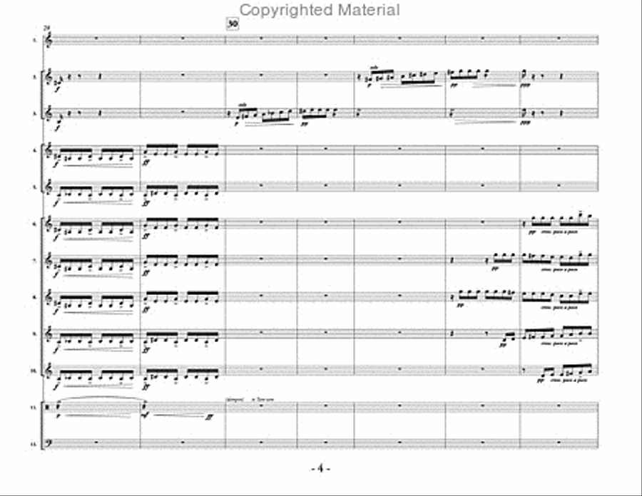 Houston Strokes Percussion Ensemble scores gallery preview page 5