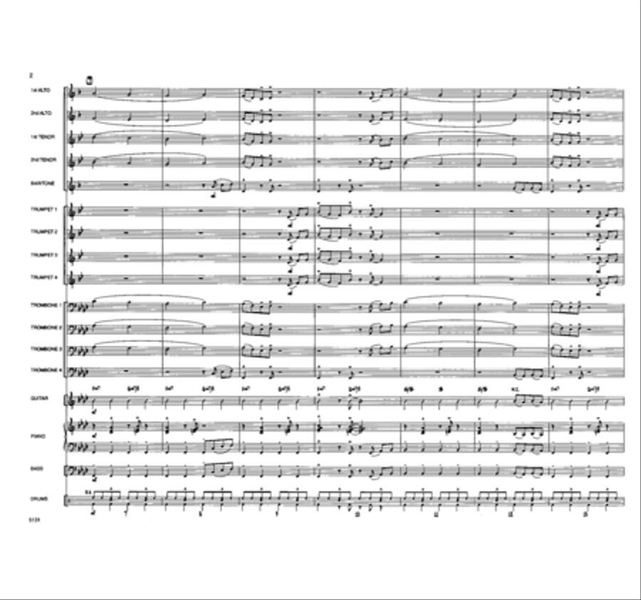 Vertigo Jazz Ensemble scores gallery preview page 3