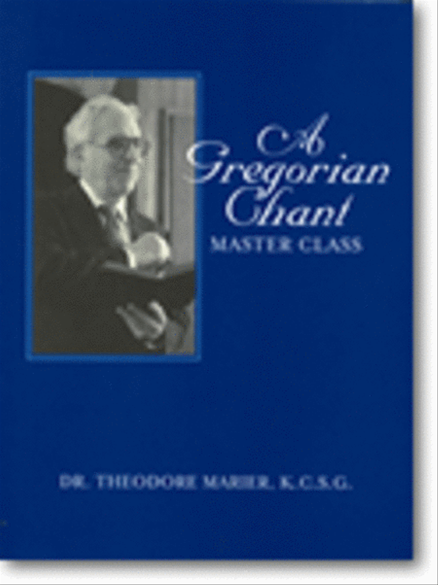 A Gregorian Chant Master Class Collection / Songbook scores gallery preview page 1