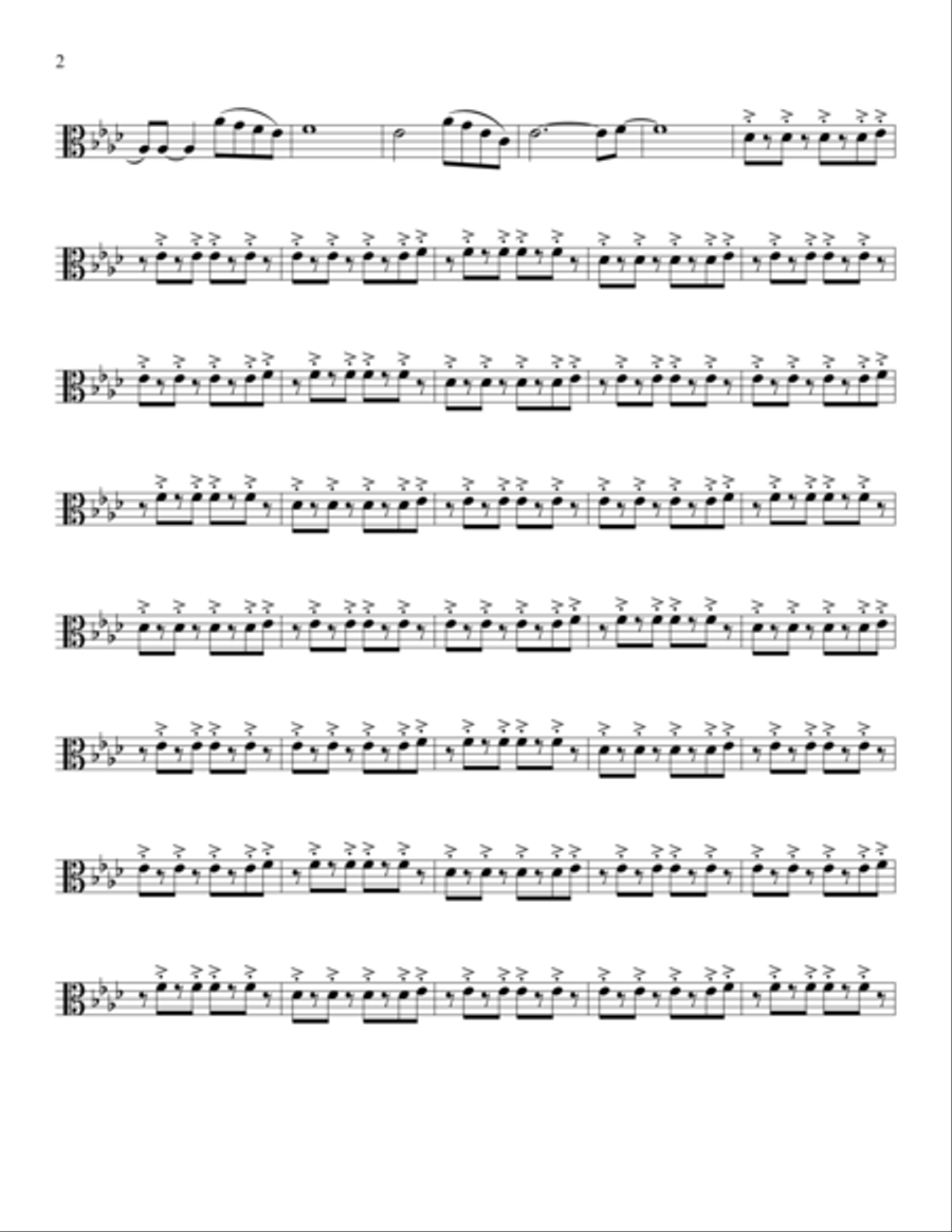 Viva La Vida Viva La Vida Small Ensemble scores gallery preview page 2
