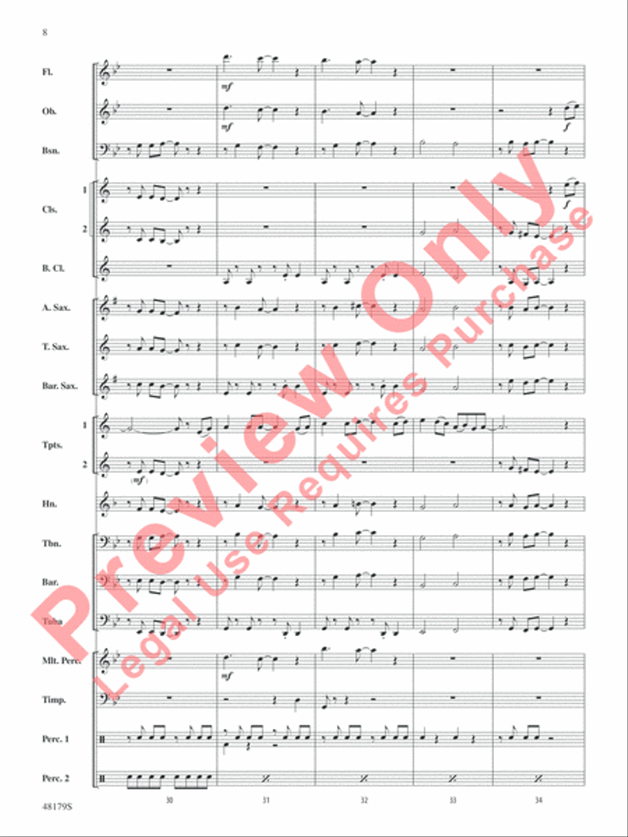 Star of the County Down Concert Band scores gallery preview page 9