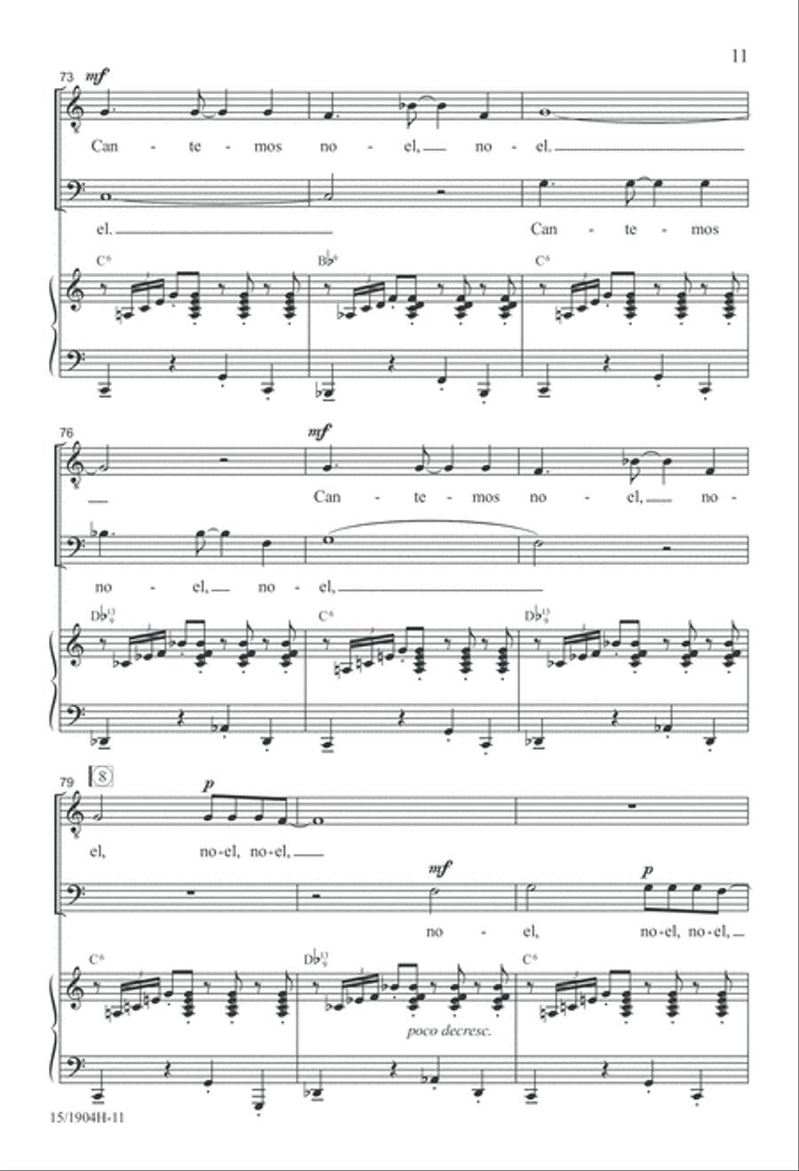 Latin American Christmas TB scores gallery preview page 11