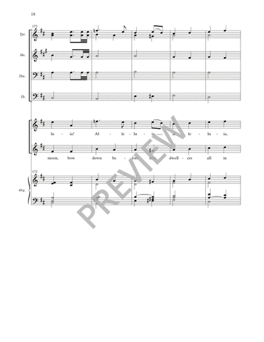 Praise, My Soul, the King of Heaven - Full Score and Parts