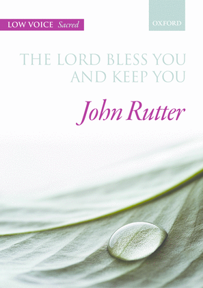 Book cover for The Lord bless you and keep you (solo/low)